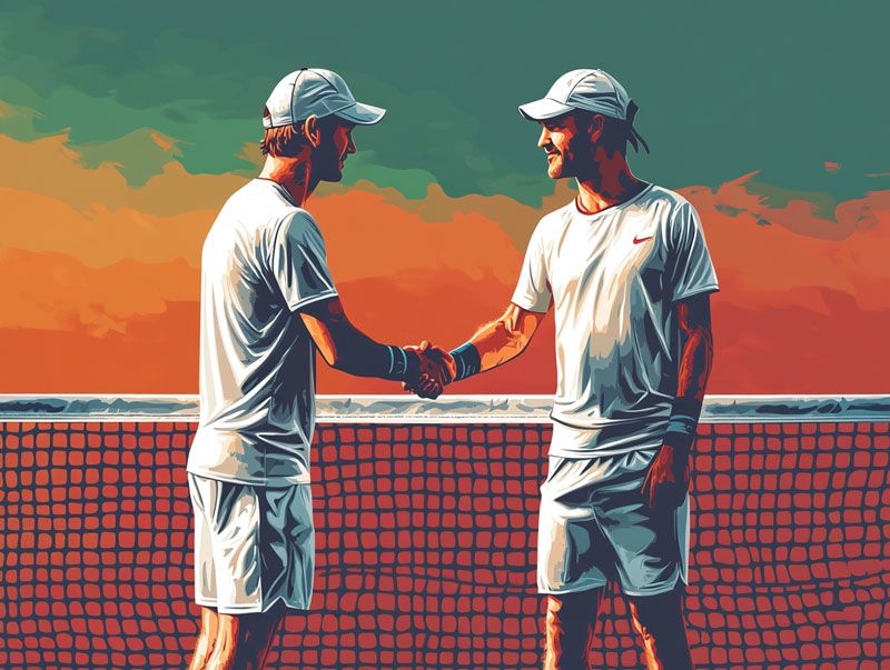 Tennis-Knigge: So wirst Du auf dem Platz zum fairen Gegner