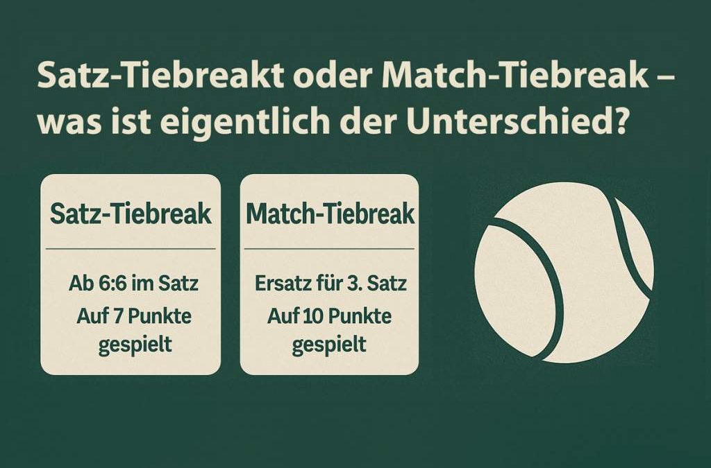 Satz-Tiebreak oder Match-Tiebreak – was ist eigentlich der Unterschied?
