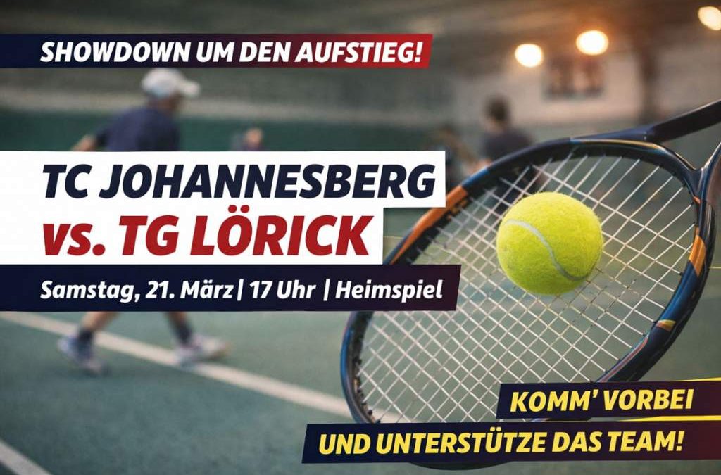 Showdown um den Aufstieg: Herren 40 brauchen Dich!