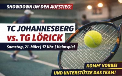 Showdown um den Aufstieg: Herren 40 brauchen Dich!